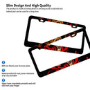 Personalise License Plate Frame for Men Women Car Universal Stainless Steel Accessories D064