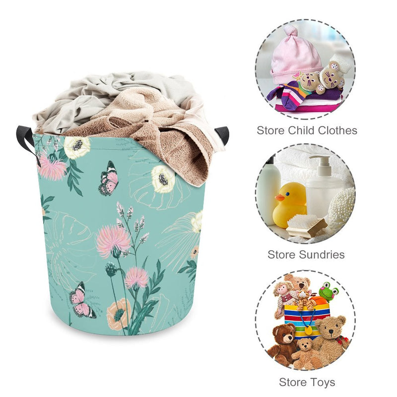 Waterproof Foldable Clothes Laundry Basket B084