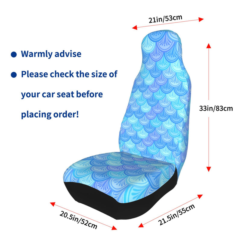 Car Seat Covers Front Auto Seat Cover Universal fit for Car SUV Truck S037 - One Size