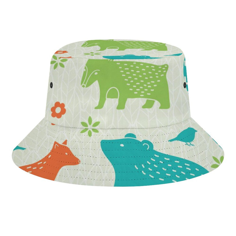 Bucket Hats Fisherman Sun Cap for Women Men H043