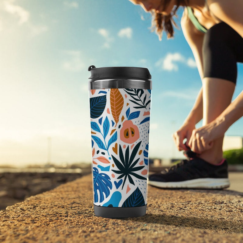 Stainless Steel Tumbler Sport Drink Bottle Travel Mug 380L T008