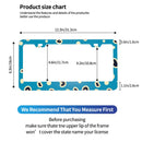 Personalise License Plate Frame for Men Women Car Universal Stainless Steel Accessories D078