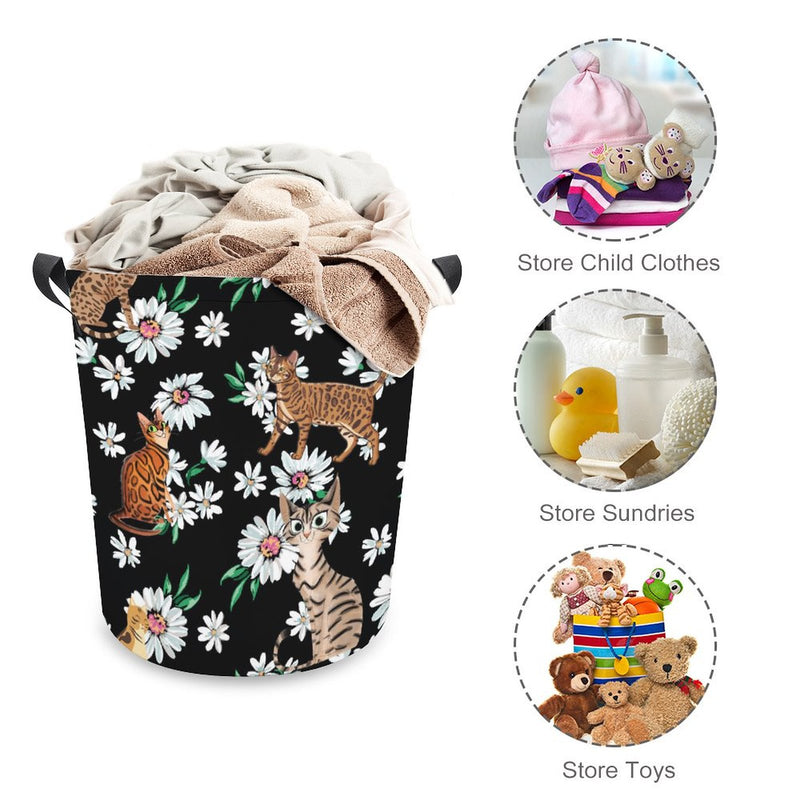 Waterproof Foldable Clothes Laundry Basket B094