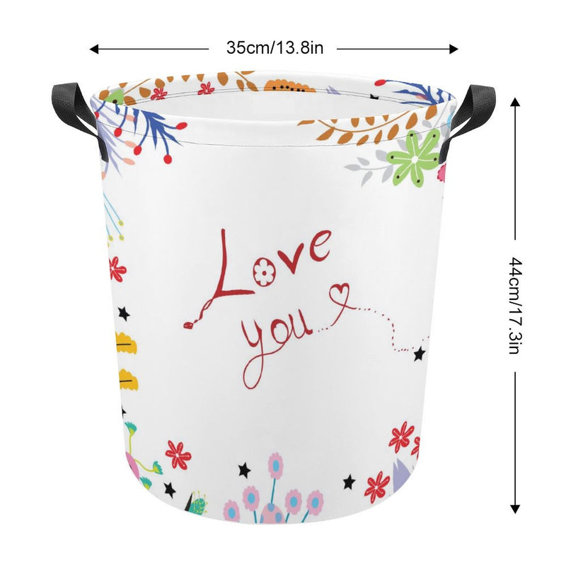 Waterproof Foldable Clothes Laundry Basket B035