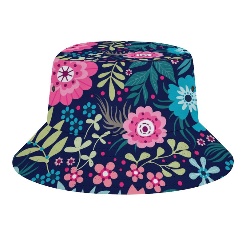 Bucket Hats Fisherman Sun Cap for Women Men H004