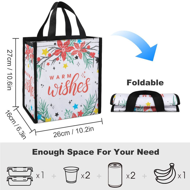 Lunch Bag for Men Women Portable Handbag for Work Picnic L057