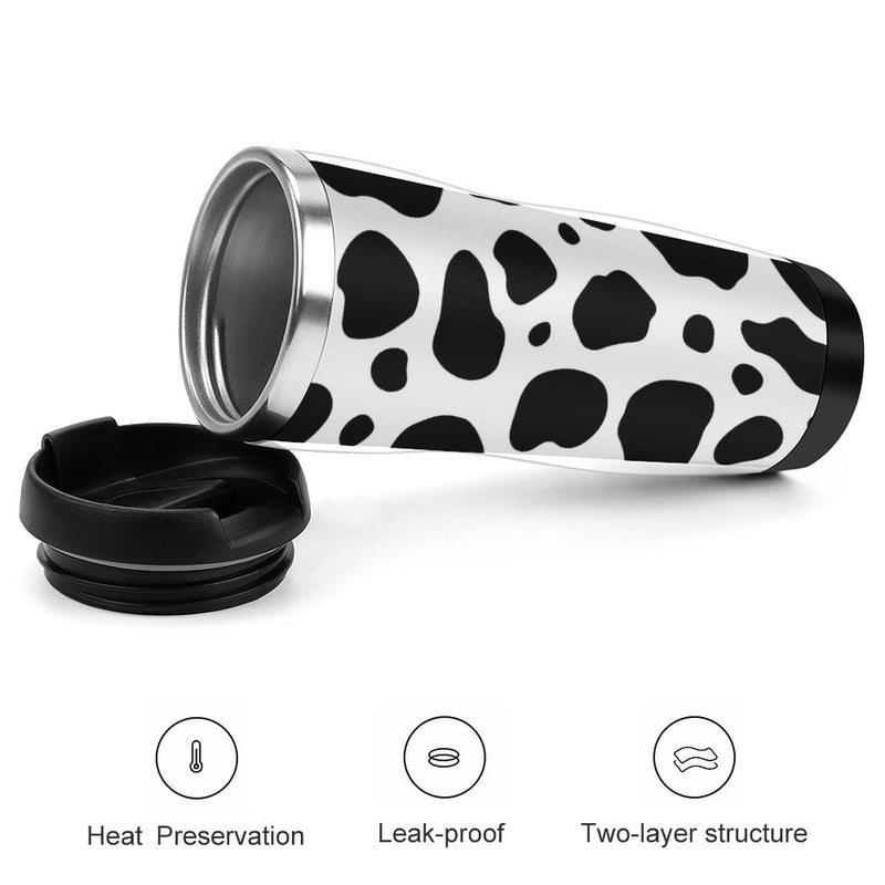 Stainless Steel Tumbler Sport Drink Bottle Travel Mug 380L T095