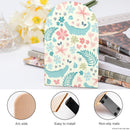 2 Pcs Wood Book Ends Non-Skid Book Stand B085