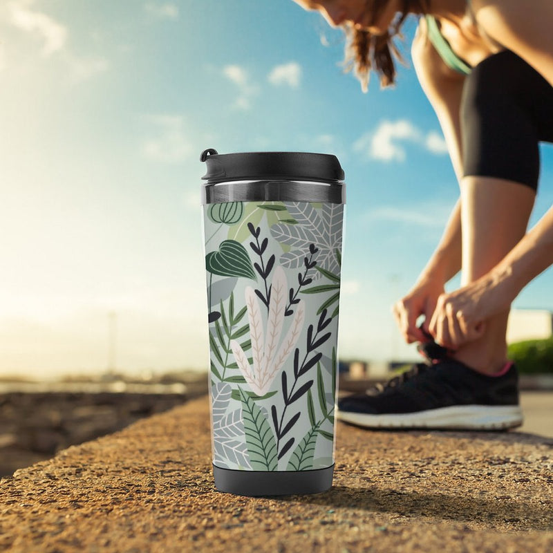 Stainless Steel Tumbler Sport Drink Bottle Travel Mug 380L T005