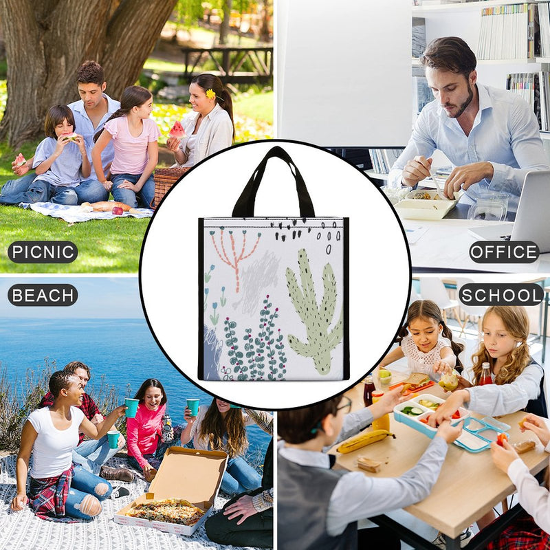 Lunch Bag for Men Women Portable Handbag for Work Picnic L037