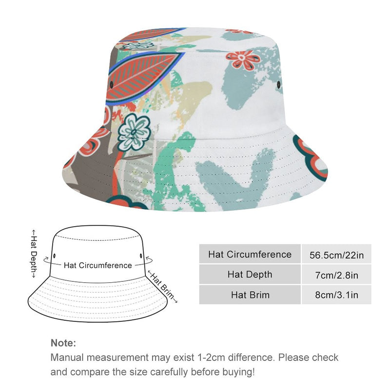 Bucket Hats Fisherman Sun Cap for Women Men H090