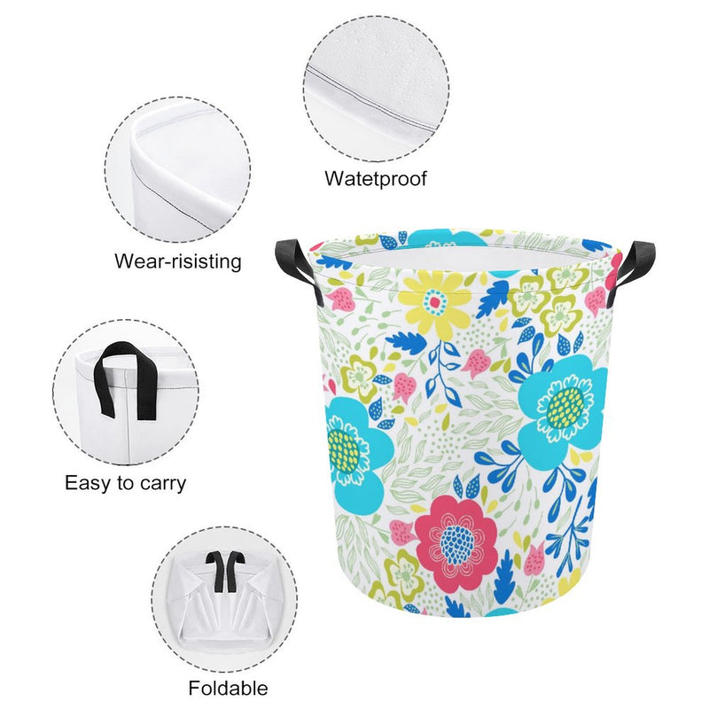 Waterproof Foldable Clothes Laundry Basket B013