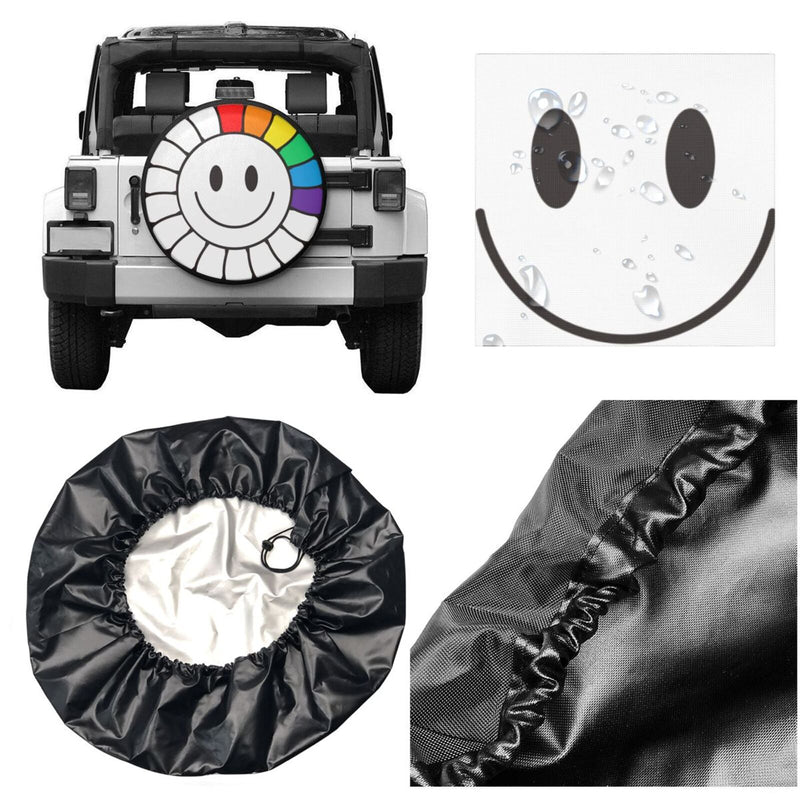 Spare Tire Cover For Rv Trailer Waterproof Wheel Cover Fit For Rv Suv Truck Travel Trailer N025