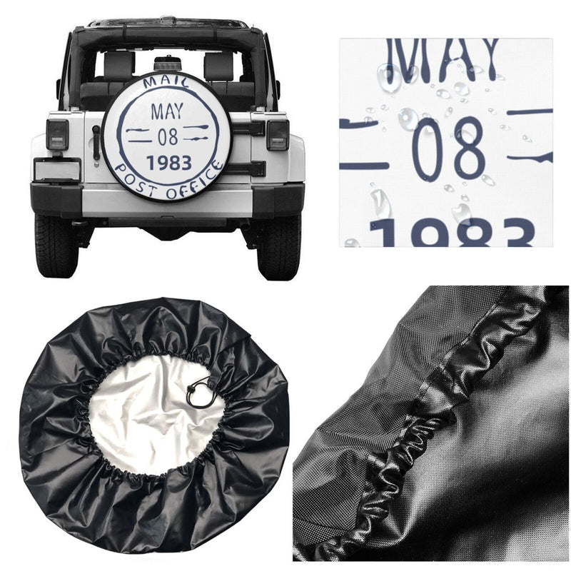 Spare Tire Cover For Rv Trailer Waterproof Wheel Cover Fit For Rv Suv Truck Travel Trailer N034