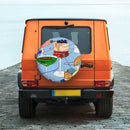 Spare Tire Cover For Rv Trailer Waterproof Wheel Cover Fit For Rv Suv Truck Travel Trailer N010