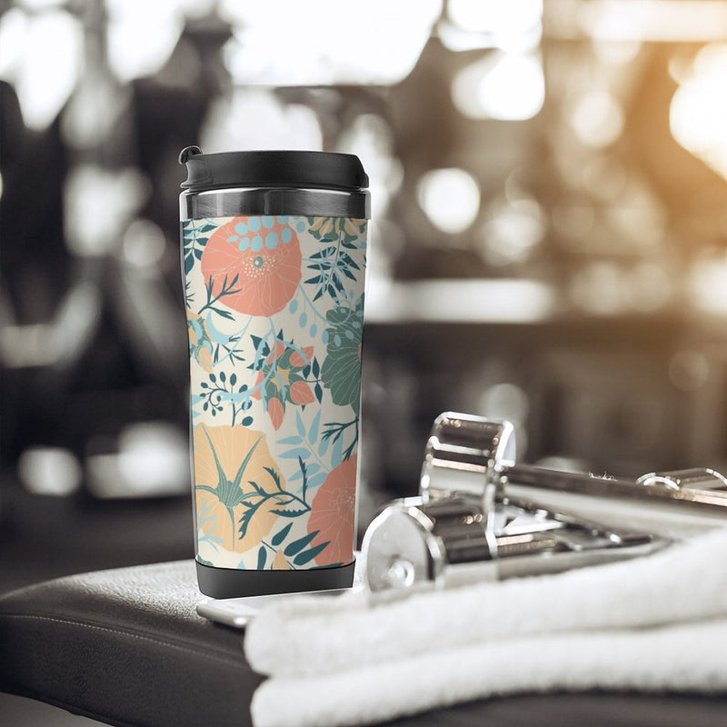 Stainless Steel Tumbler Sport Drink Bottle Travel Mug 380L T058