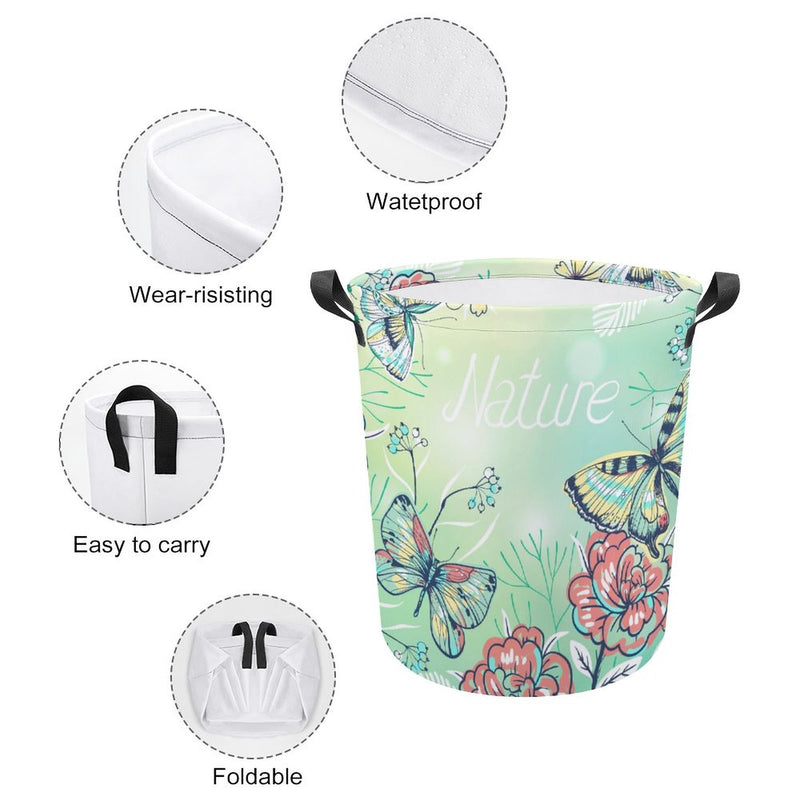 Waterproof Foldable Clothes Laundry Basket B088