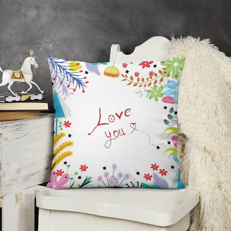 Pillow Case Sofa Throw Cushion Cover Home Decor Pillowcase 18x18 Inch P002