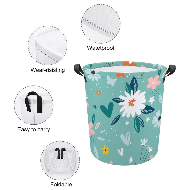 Waterproof Foldable Clothes Laundry Basket B046