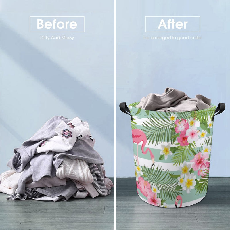 Waterproof Foldable Clothes Laundry Basket B012