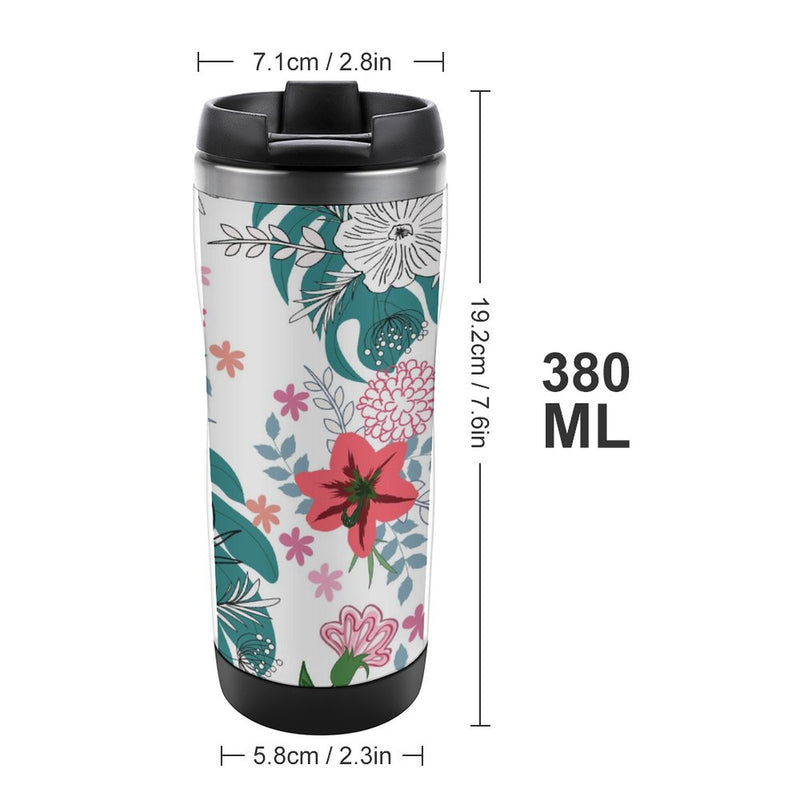 Stainless Steel Tumbler Sport Drink Bottle Travel Mug 380L T042