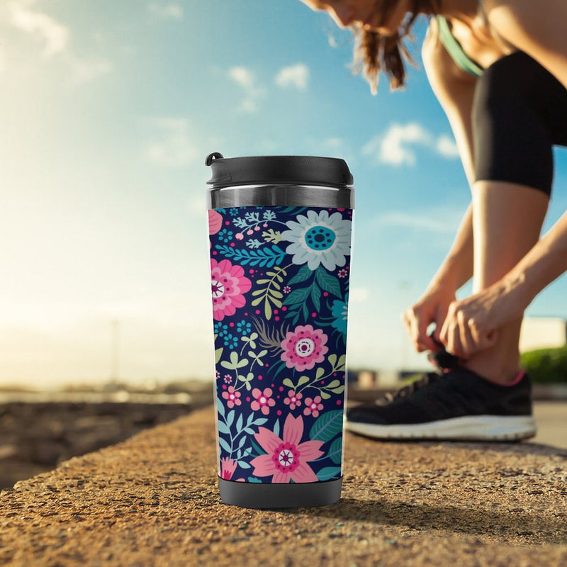 Stainless Steel Tumbler Sport Drink Bottle Travel Mug 380L T004