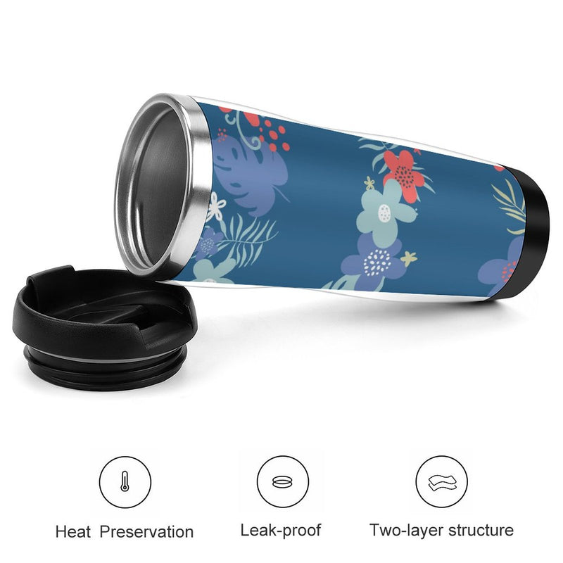 Stainless Steel Tumbler Sport Drink Bottle Travel Mug 380L T076